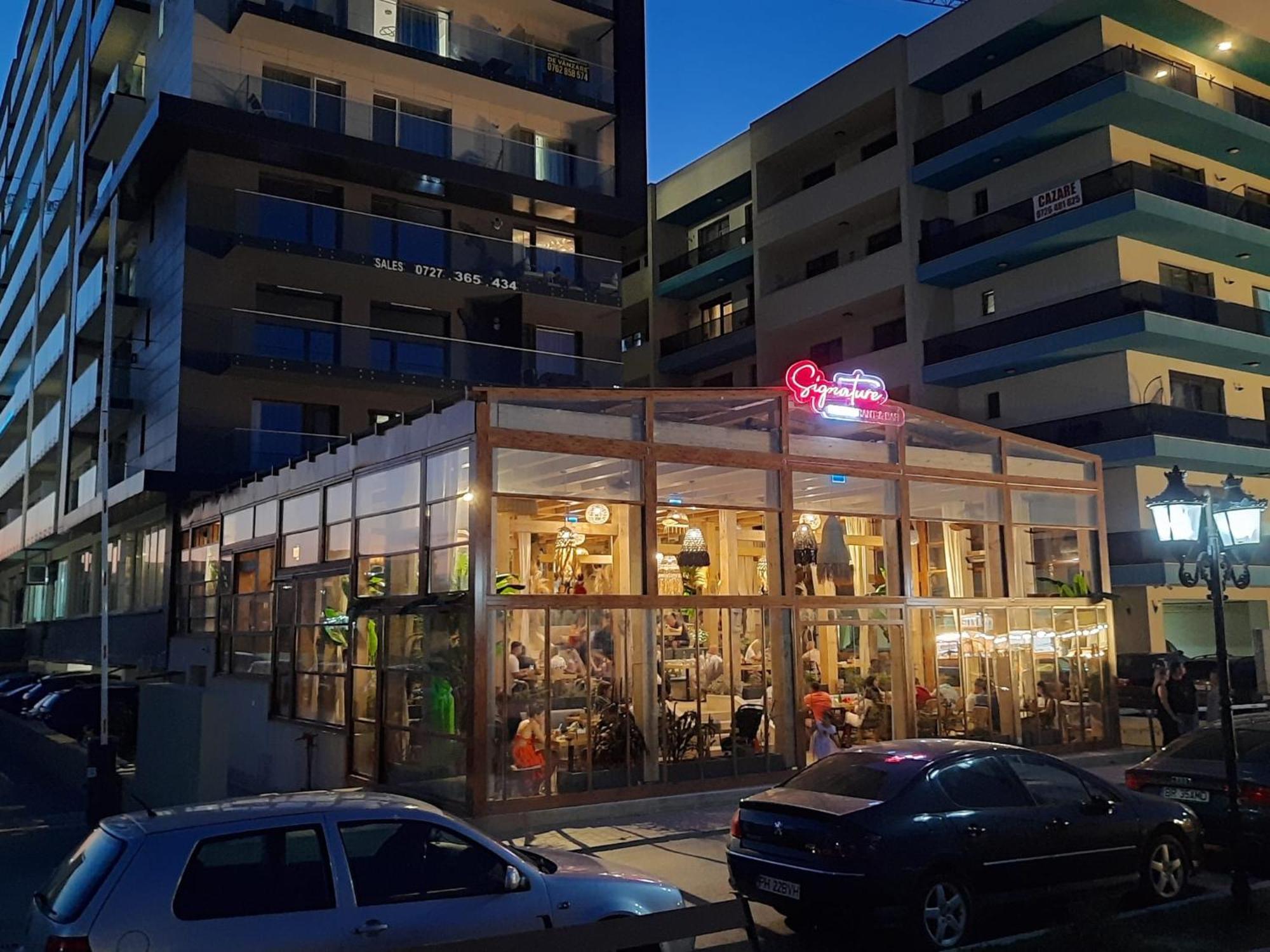 Promenada Sea View Apartment Navodari Bagian luar foto