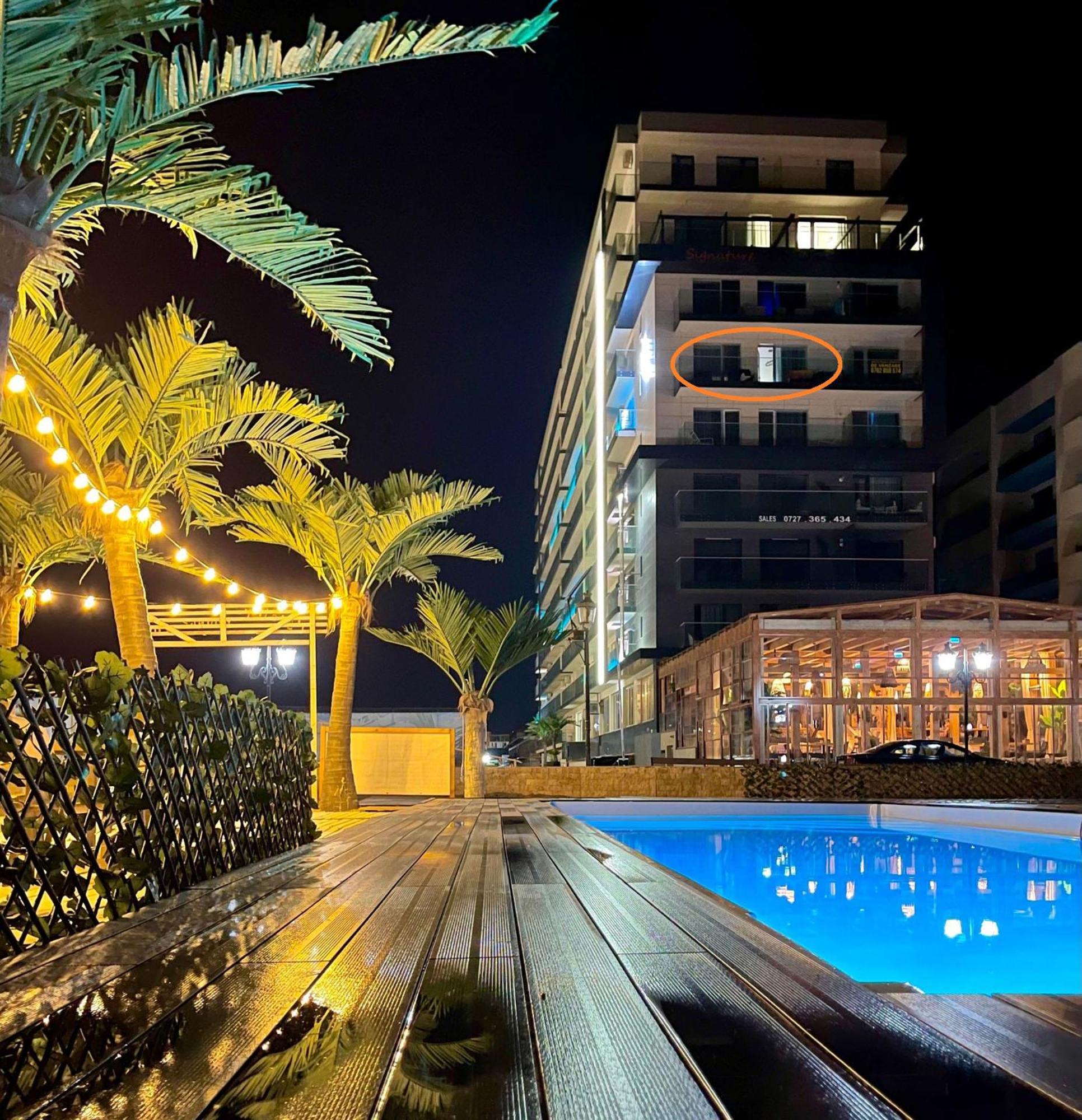 Promenada Sea View Apartment Navodari Bagian luar foto