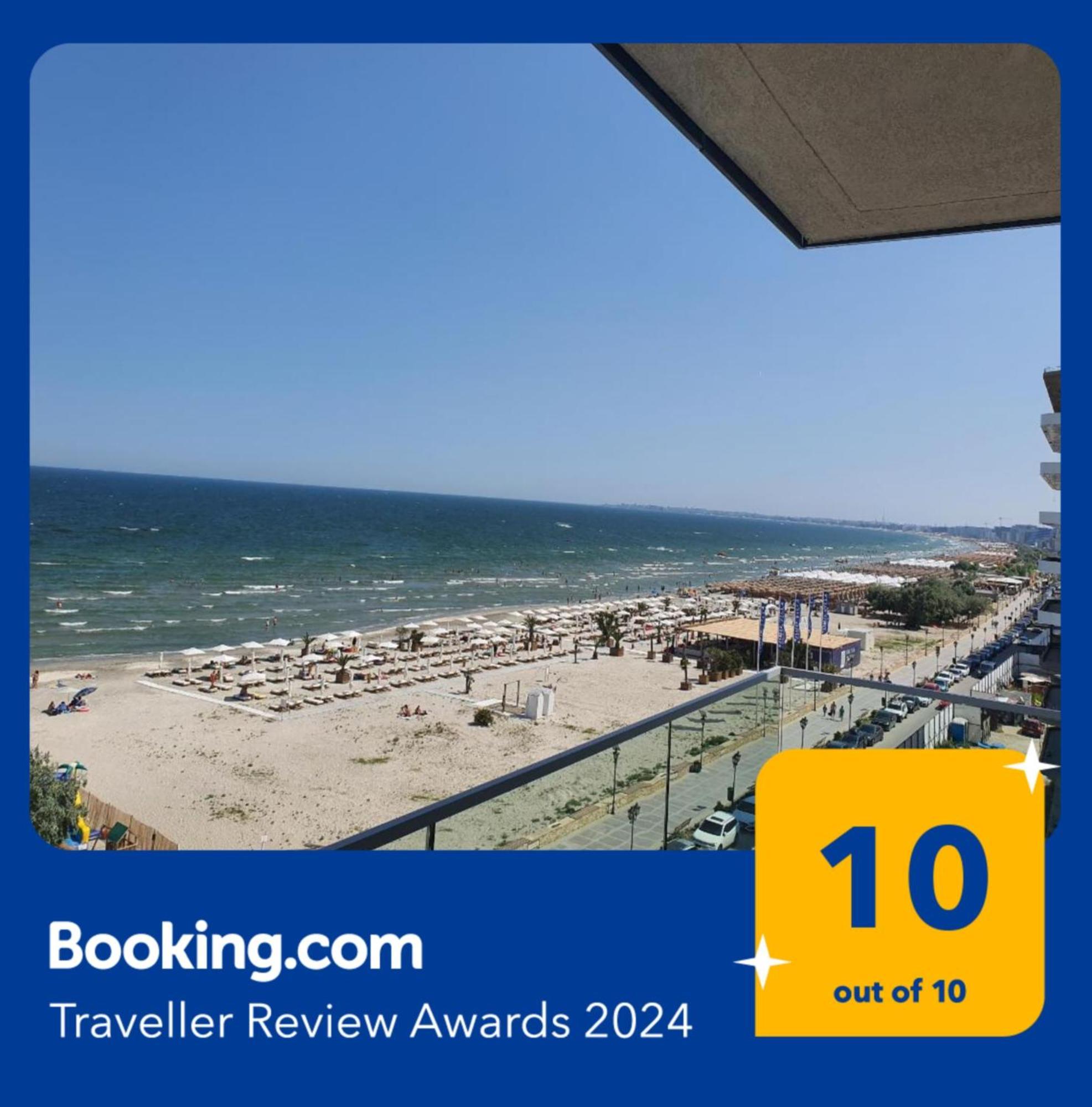 Promenada Sea View Apartment Navodari Bagian luar foto